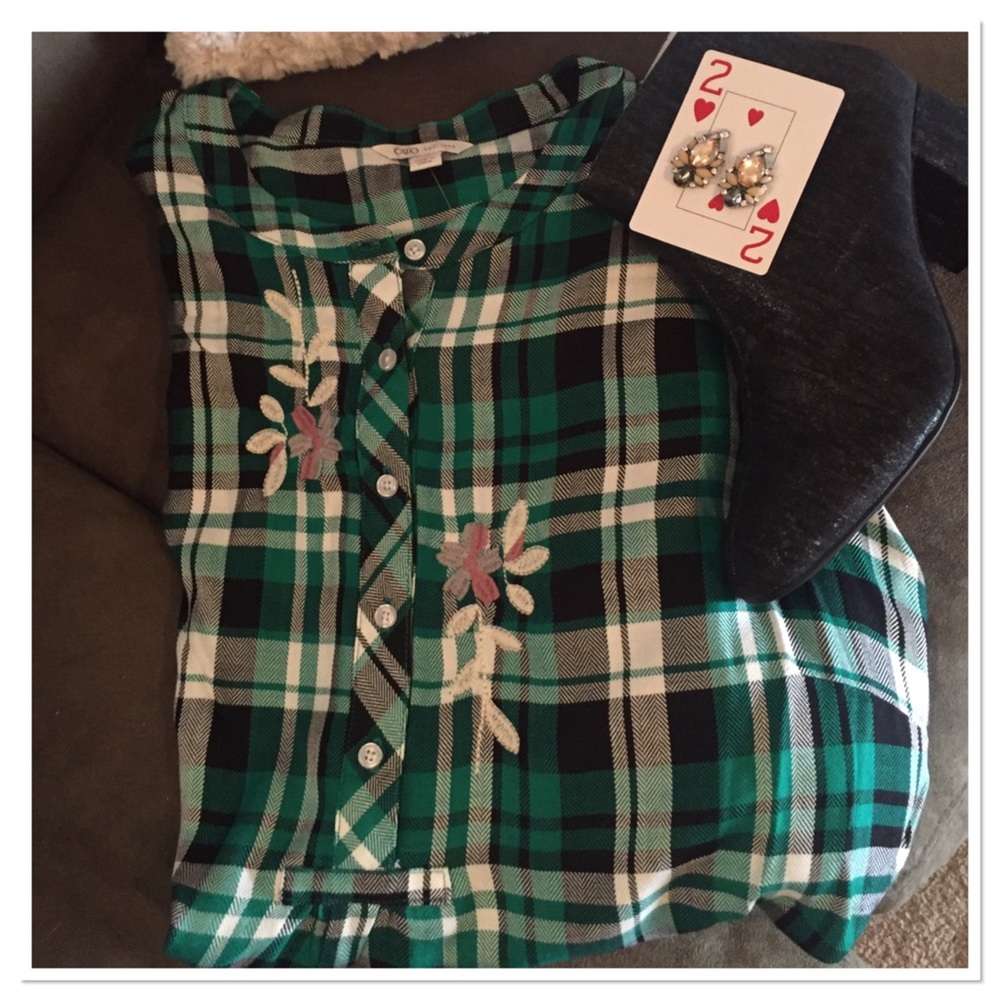 Green and white Tunic 🌟last markdown🌟
